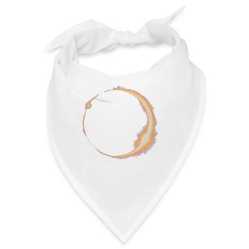 Sonnenfinsternis Ich war dabei 12.08.2026 - Bandana - Weiß - Vorne