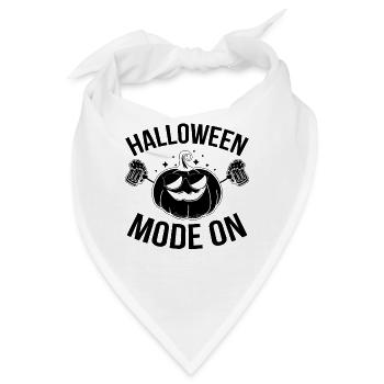 Halloween Mode On Halloween Party - Bandana - Weiß - Vorne