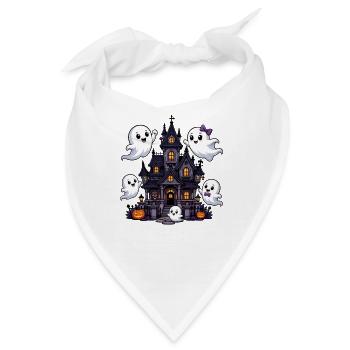 Spukhaus der freundlichen Geister - Bandana - Weiß - Vorne