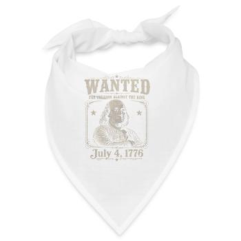 Gesucht wegen Hochverrats – Lustiger 4. Juli – Ben - Bandana - Weiß - Vorne