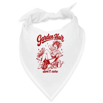 Stadtgärtner-Garten-Haare kümmern sich nicht um - Bandana - Weiß - Vorne