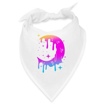 Pastell Gothic - Bandana - Weiß - Vorne