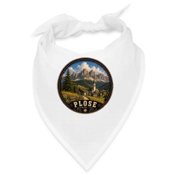 Wandern in den Dolomiten Italien - Bandana - Weiß - Vorne
