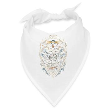 Küstenwache Rettungsschwimmer - Bandana - Weiß - Vorne