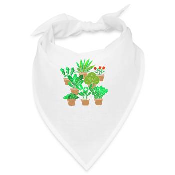 Botaniker - Bandana - Weiß - Vorne