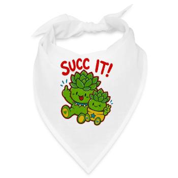 Urban Gardening Succ It Plantlover - Bandana - Weiß - Vorne