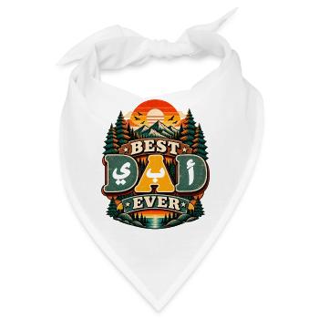 Bester Retro-Stil Arab Family Baba - Bandana - Weiß - Vorne