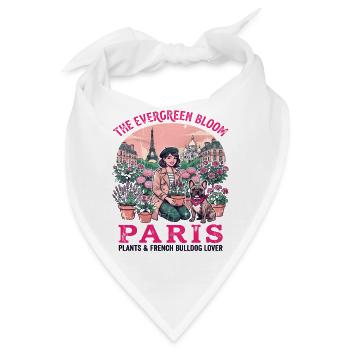 The Evergreen Bloom Paris Plants and French - Bandana - Weiß - Vorne