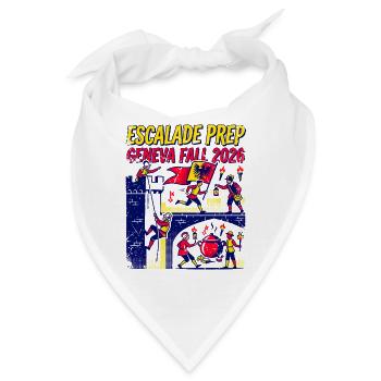 Escalade Geneva Switzerland Retro Celebration - Bandana - Weiß - Vorne