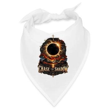 Chase the Shadow – Totale Sonnenfinsternis - Bandana - Weiß - Vorne