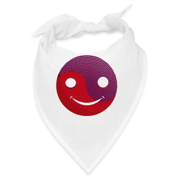 Qigong Qi Gong Tai Chi Chigong - Bandana - Weiß - Vorne