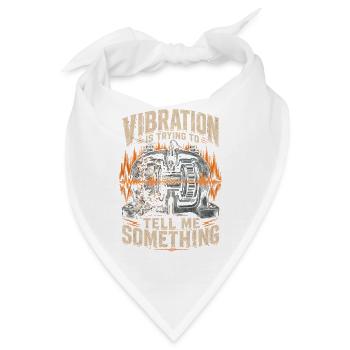 Industriemechaniker Maschinenmonteur - Bandana - Weiß - Vorne