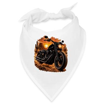 Wüsten-Cruiser - Bandana - Weiß - Vorne