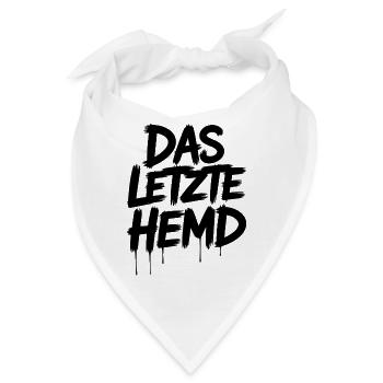 Das Letzte Hemd Steuerzahler Inflation Steuern - Bandana - Weiß - Vorne