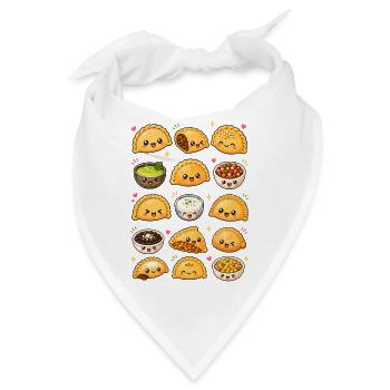 Kawaii Empanadas | Teigtaschen & Snacks - Bandana - Weiß - Vorne