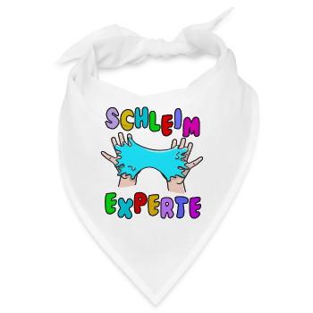 Schleim Kinder Geschenk Slime Hobby basteln - Bandana - Weiß - Vorne
