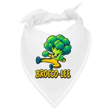Brokkoli - Bandana - Weiß - Vorne