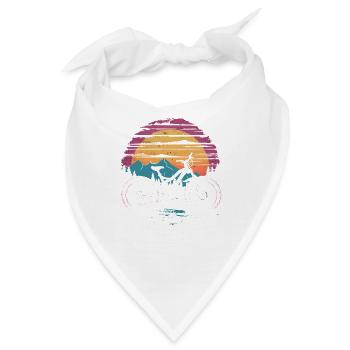 Mountainbike Retrowave - Bandana - Weiß - Vorne