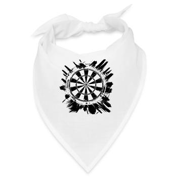 Dartscheibe Graffiti - Bandana - Weiß - Vorne