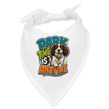 Englischer Springer-Spaniel - Bandana - Weiß - Vorne