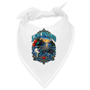 Lake Ontario  - Bandana - Weiß - Vorne