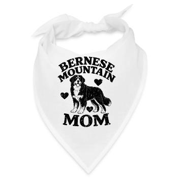 Bernese dog mom - Bandana - Weiß - Vorne