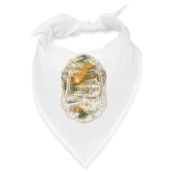 Cajun Kultur - Bandana - Weiß - Vorne