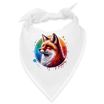 Rotfuchs Fuchs Fox - Bandana - Weiß - Vorne