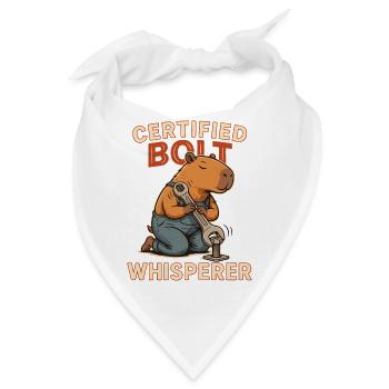 Certified Bolt Whisperer - Bandana - Weiß - Vorne
