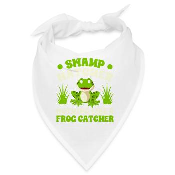 Frog Catcher Swamp Hatcher Frog - Bandana - Weiß - Vorne
