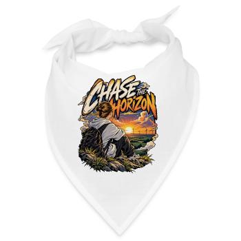 Chase the Horizon Sunset Trek - Bandana - Weiß - Vorne