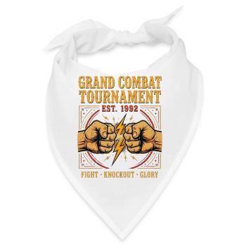 Grand Combat Tournament Mortal Edition - Bandana - Weiß - Vorne