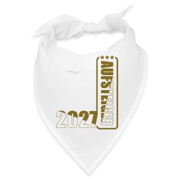 Aufsteiger 2027 - Bandana - Weiß - Vorne