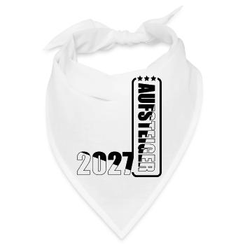 Aufsteiger 2027 - Bandana - Weiß - Vorne