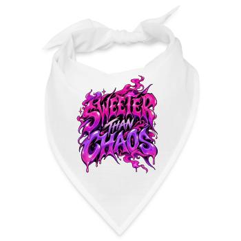 Sweeter than Chaos  - Bandana - Weiß - Vorne