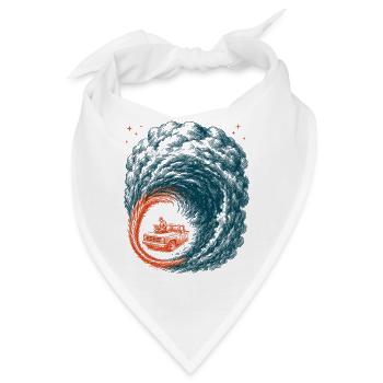 Hook Echo Radar Sturmverfolgung Tornado-tracker - Bandana - Weiß - Vorne