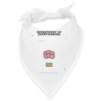 Abteilung des Überdenkens - Bandana - Weiß - Vorne