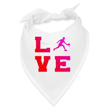 Pickleball Profi Geschenk für Pickleballspiel Fans - Bandana - Weiß - Vorne