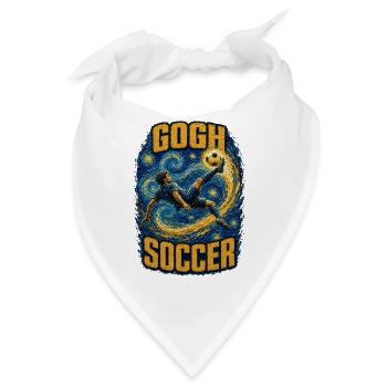 Gogh Fußball  - Bandana - Weiß - Vorne