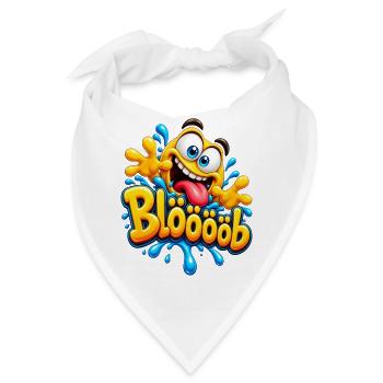 Bloooob Splash Cartoon - Bandana - Weiß - Vorne