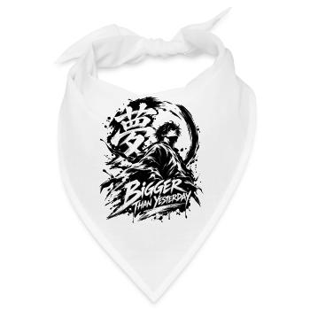 Größer als Gestern – Traumkraft - Bandana - Weiß - Vorne