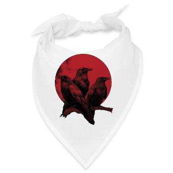 Raben - Bandana - Weiß - Vorne