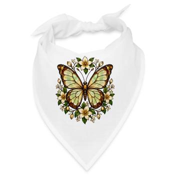 Schmetterlinge Schöner Schmetterling - Bandana - Weiß - Vorne