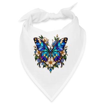 Schmetterlinge Schöner Schmetterling - Bandana - Weiß - Vorne