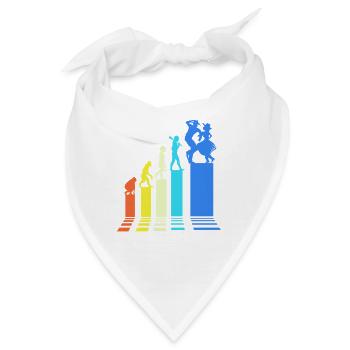 Square Dance - Bandana - Weiß - Vorne