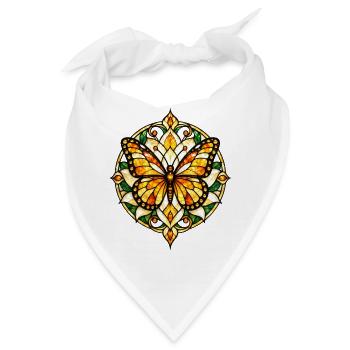 Schmetterlinge Schöner Schmetterling - Bandana - Weiß - Vorne
