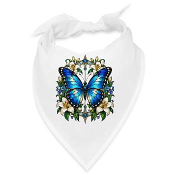 Schmetterlinge Schöner Schmetterling - Bandana - Weiß - Vorne