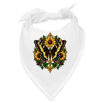 Schmetterlinge Schöner Schmetterling - Bandana - Weiß - Vorne