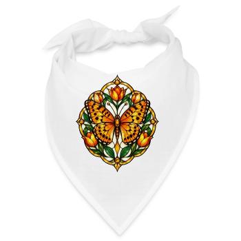 Schmetterlinge Schöner Schmetterling - Bandana - Weiß - Vorne