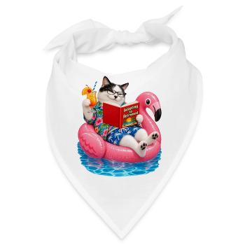 Ruhestand - Bandana - Weiß - Vorne